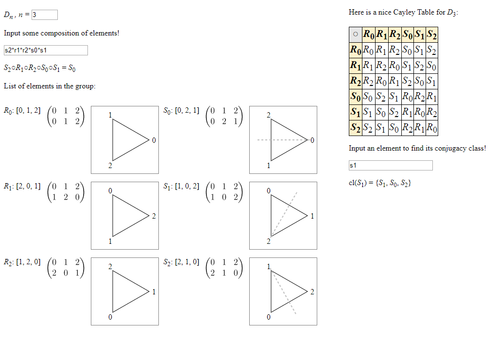 dihedral calculator